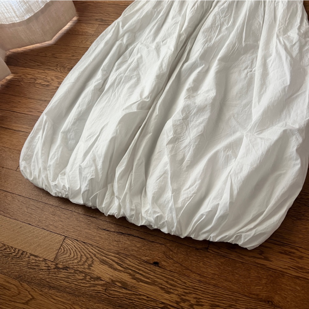 ZARA crepe bubble minimal dress - Picture 5 of 9
